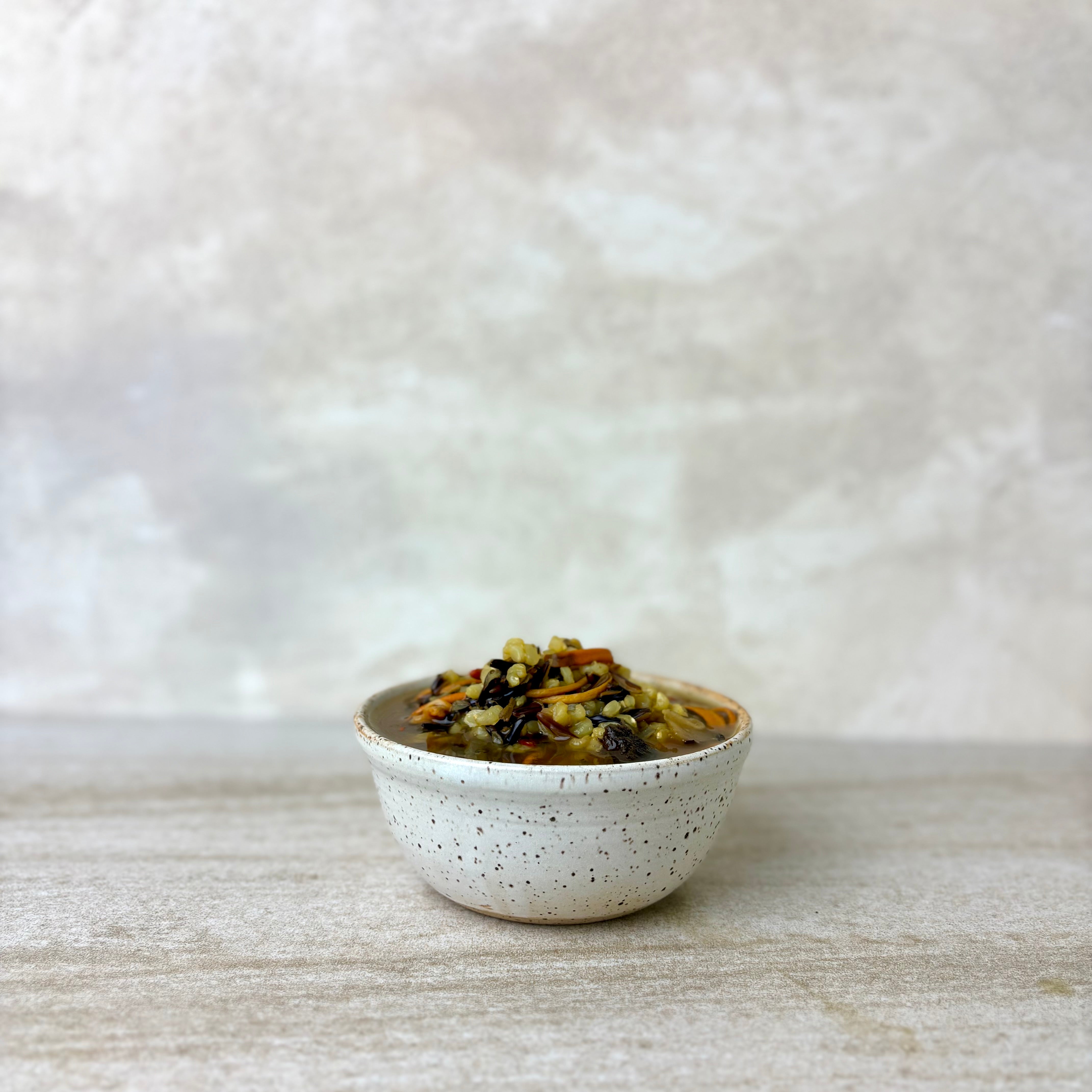 Foragers soup mushroom and wild rice by Immaculata Herb Farm
