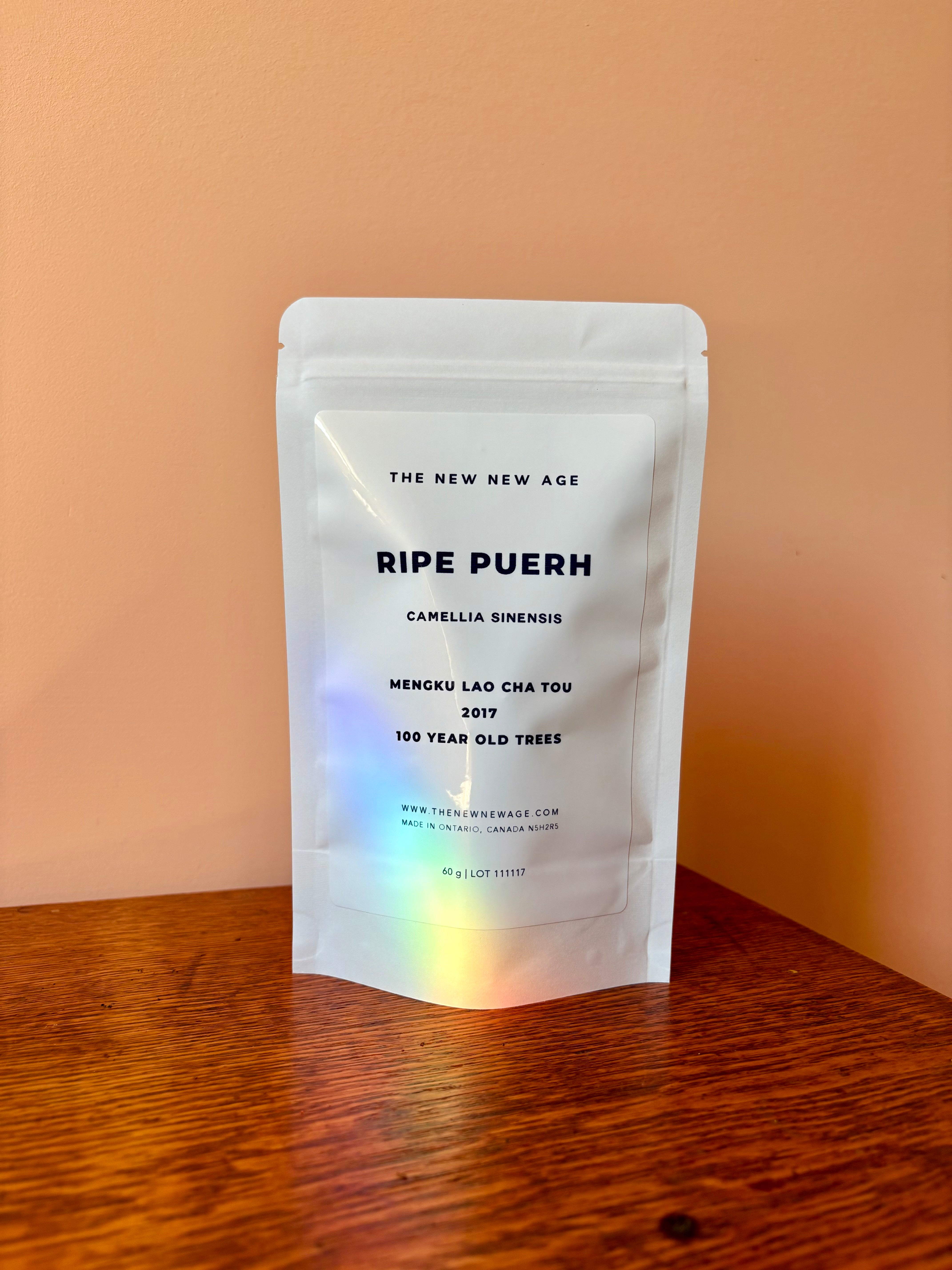 Ripe puerh tea by The New New Age