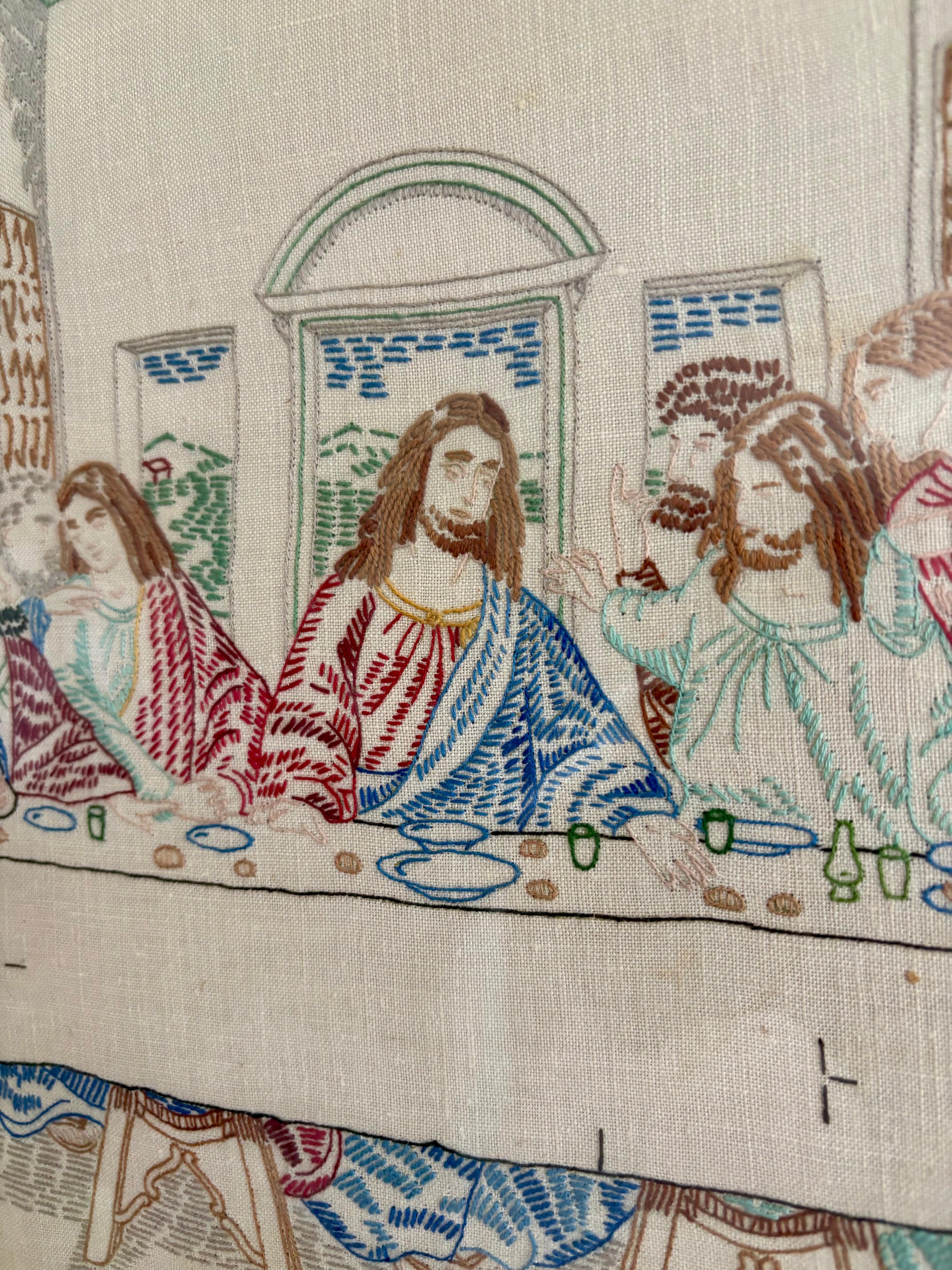 Last Supper Needlepoint