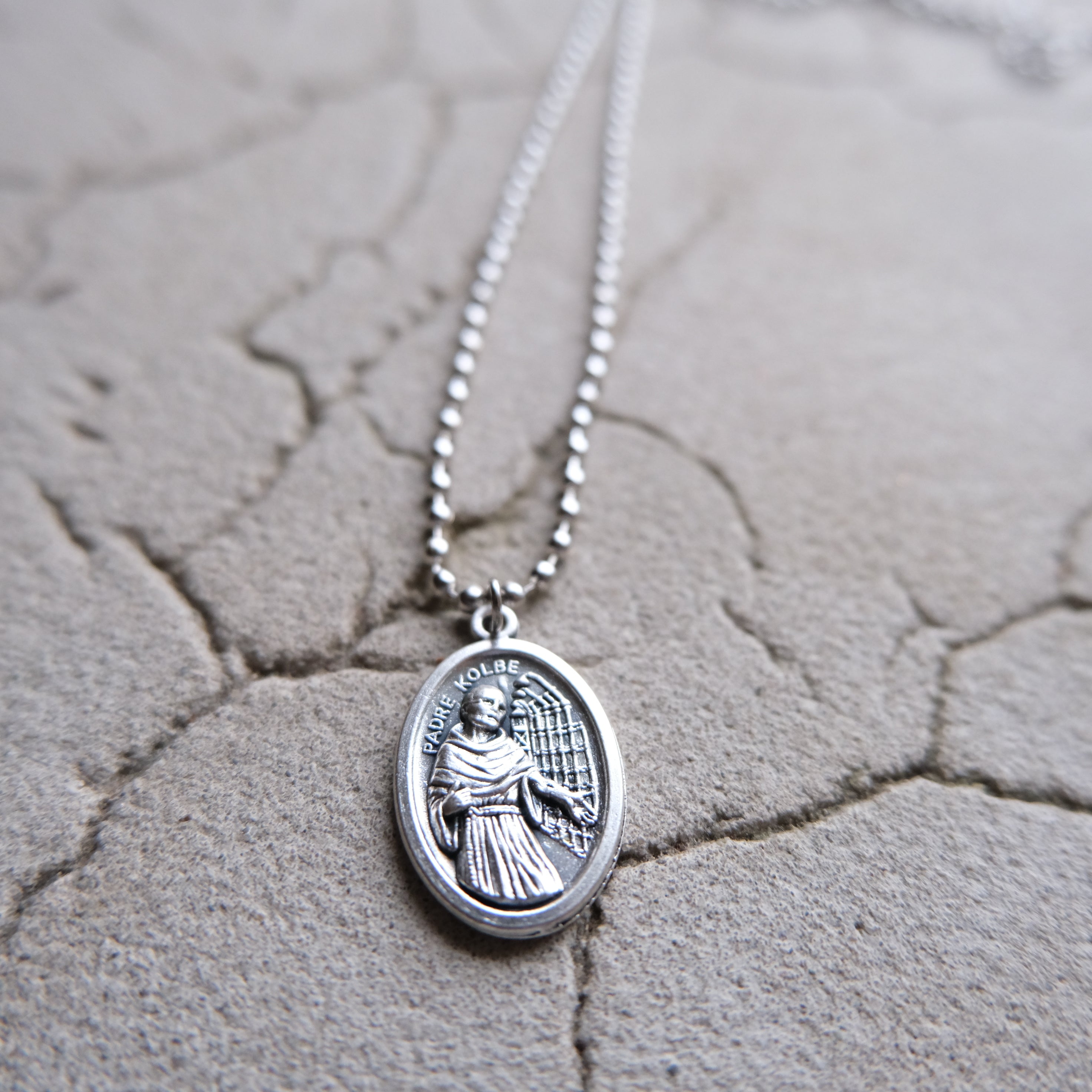 St Maximillian Kolbe medallion