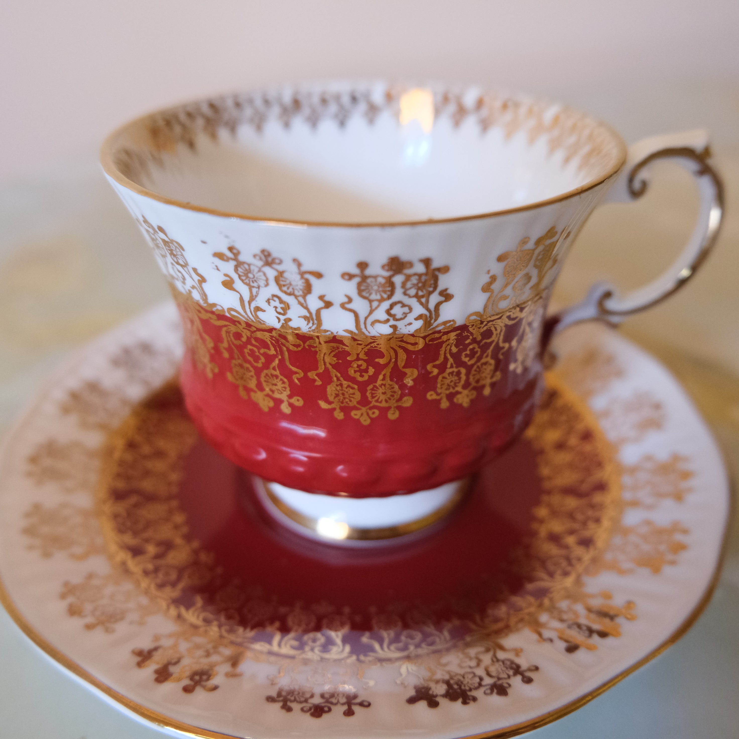 Elizabethan Bone China Tea Cup and Saucer