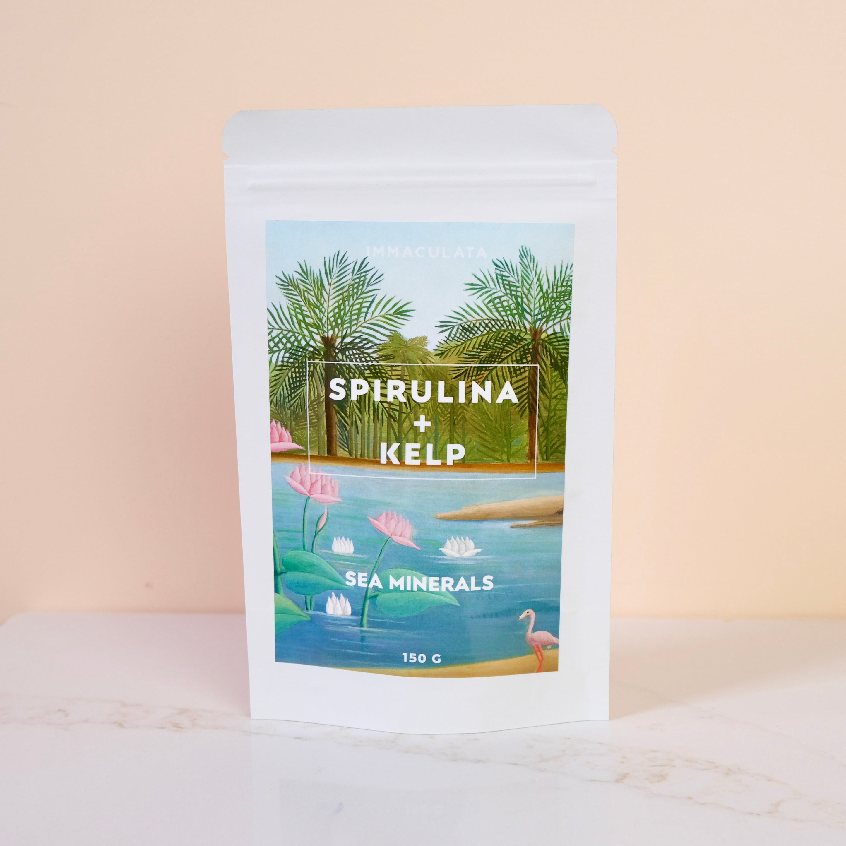 SPIRULINA AND KELP - SEA MINERALS