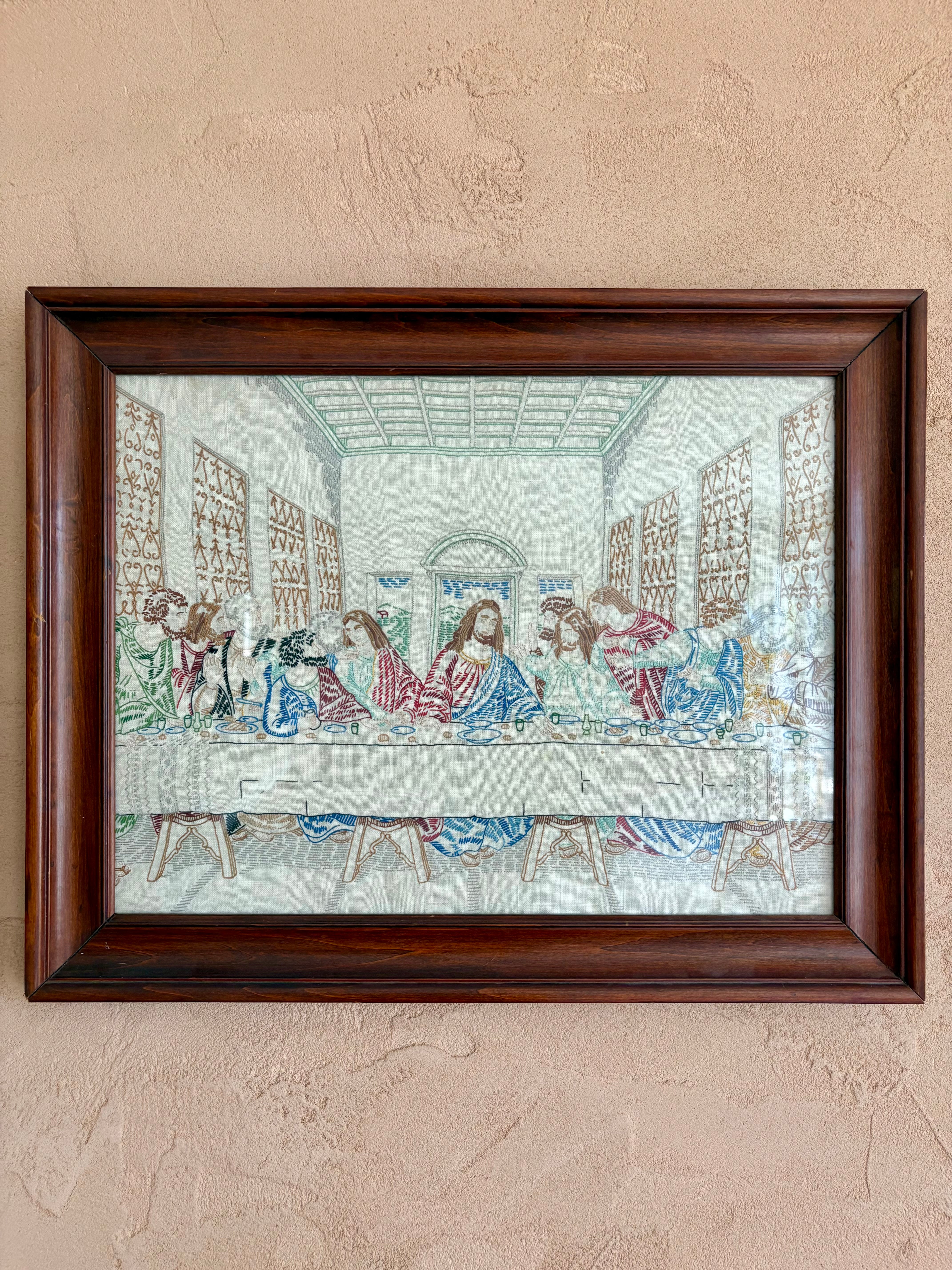 Last Supper Needlepoint