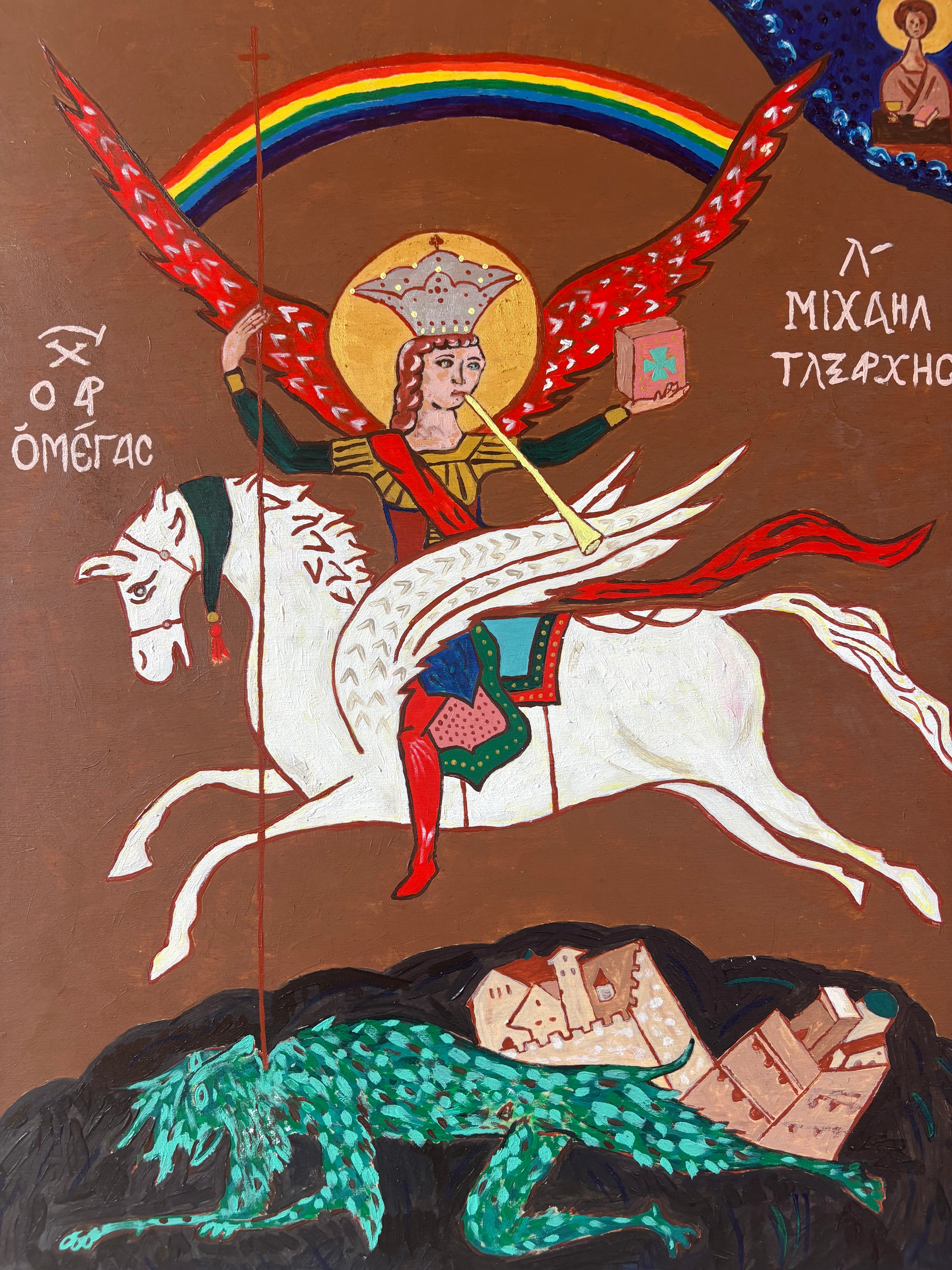 Saint Michael the Archangel by Stephen Hotchkiss of The New New Age