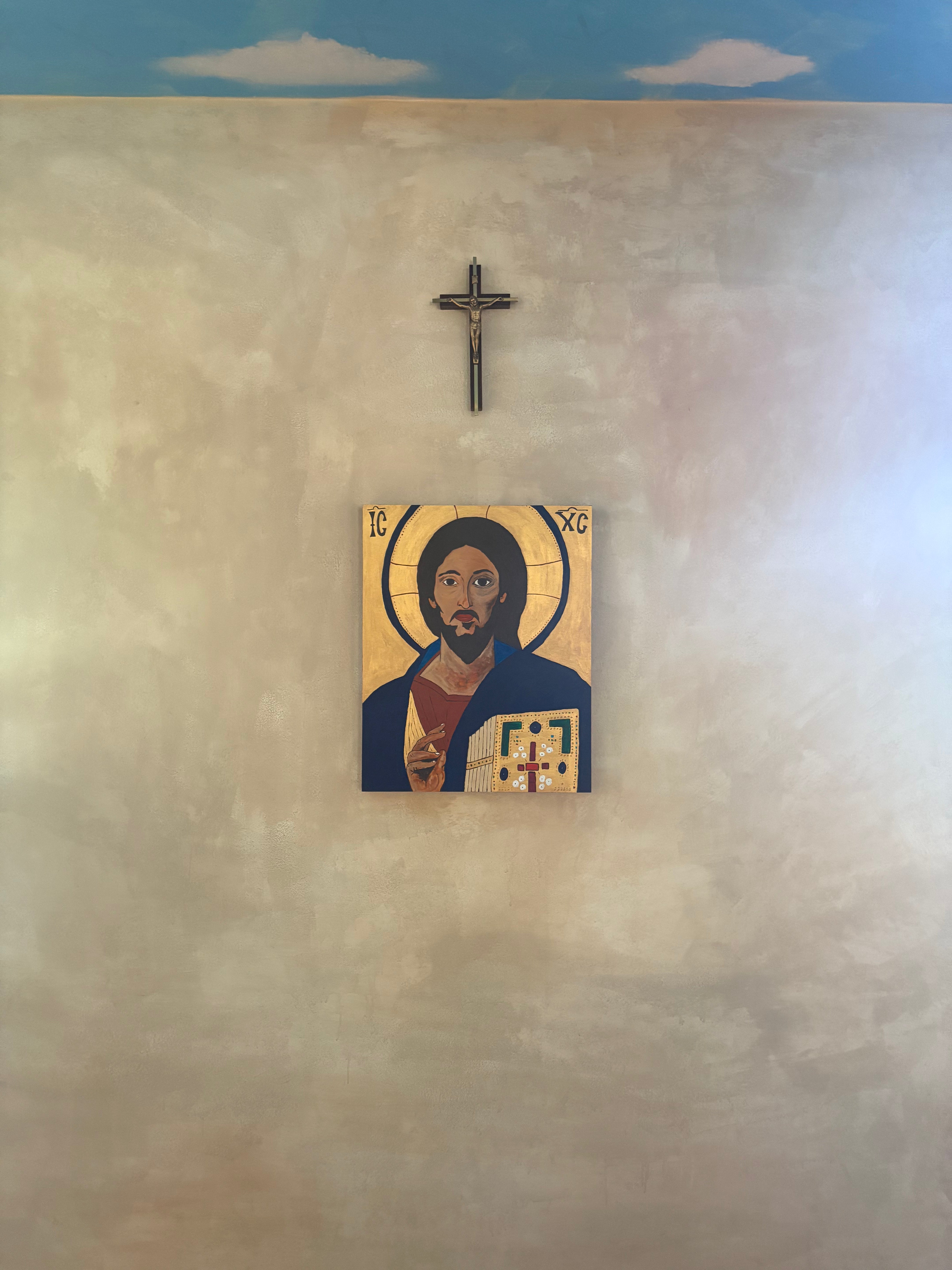 Christ Pantocrator by Stephen Hotchkiss of The New New Age.