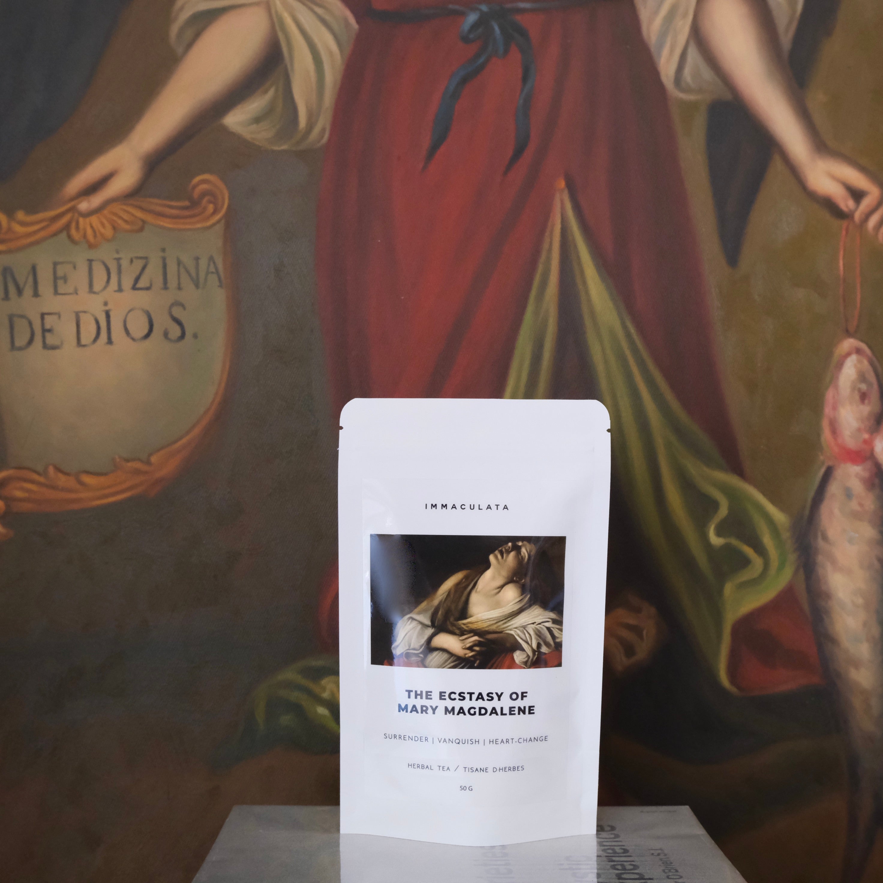 THE ECSTASY OF MARY MAGDALENE | sensuous spiced vanilla + rose rooibos