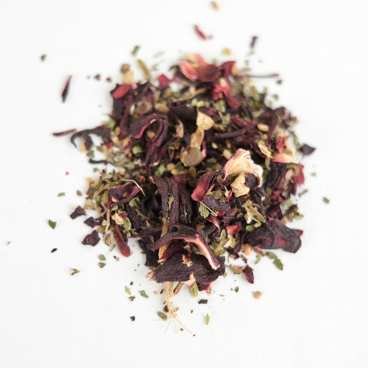 A close up of Rhodiola Root herbal tea, called Demon Slayer.