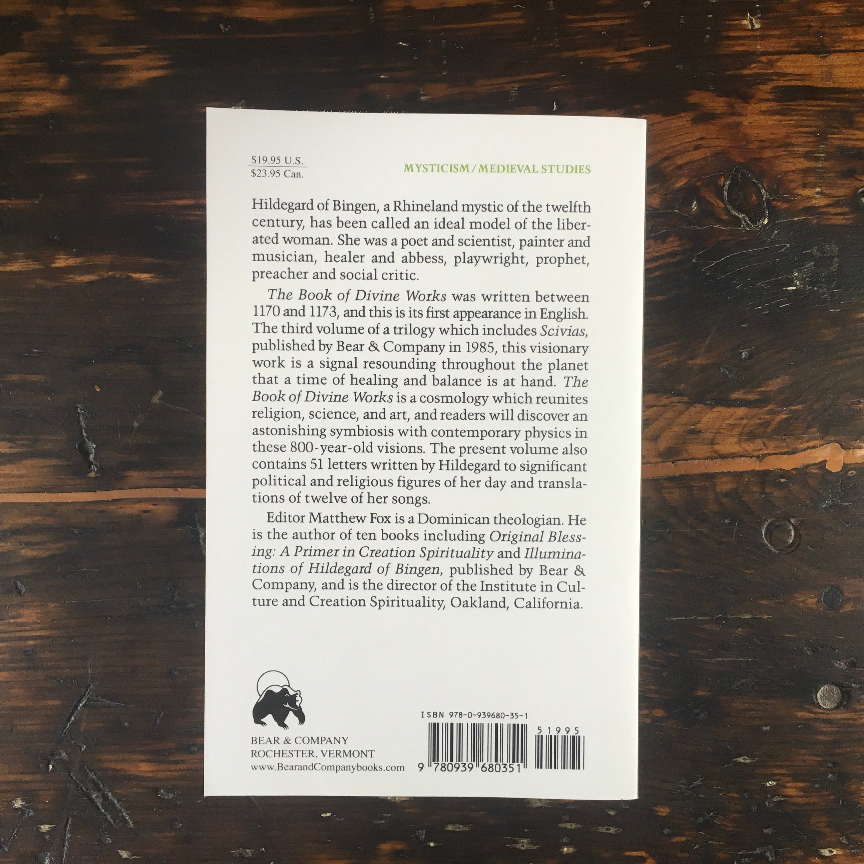 Hildegard of Bingen's Book of Divine Works