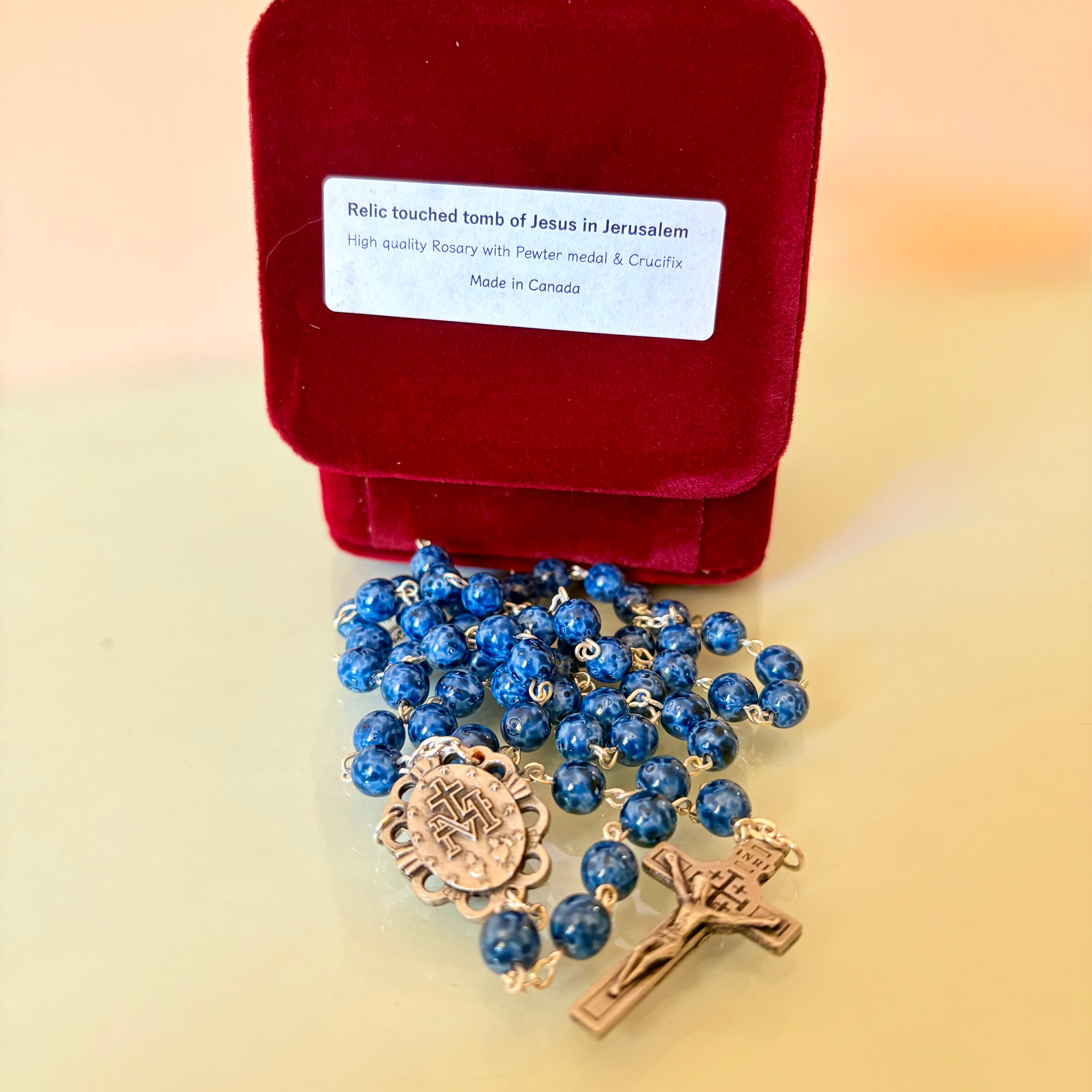 ROSARY TOUCHED TO THE TOMB OF JESUS