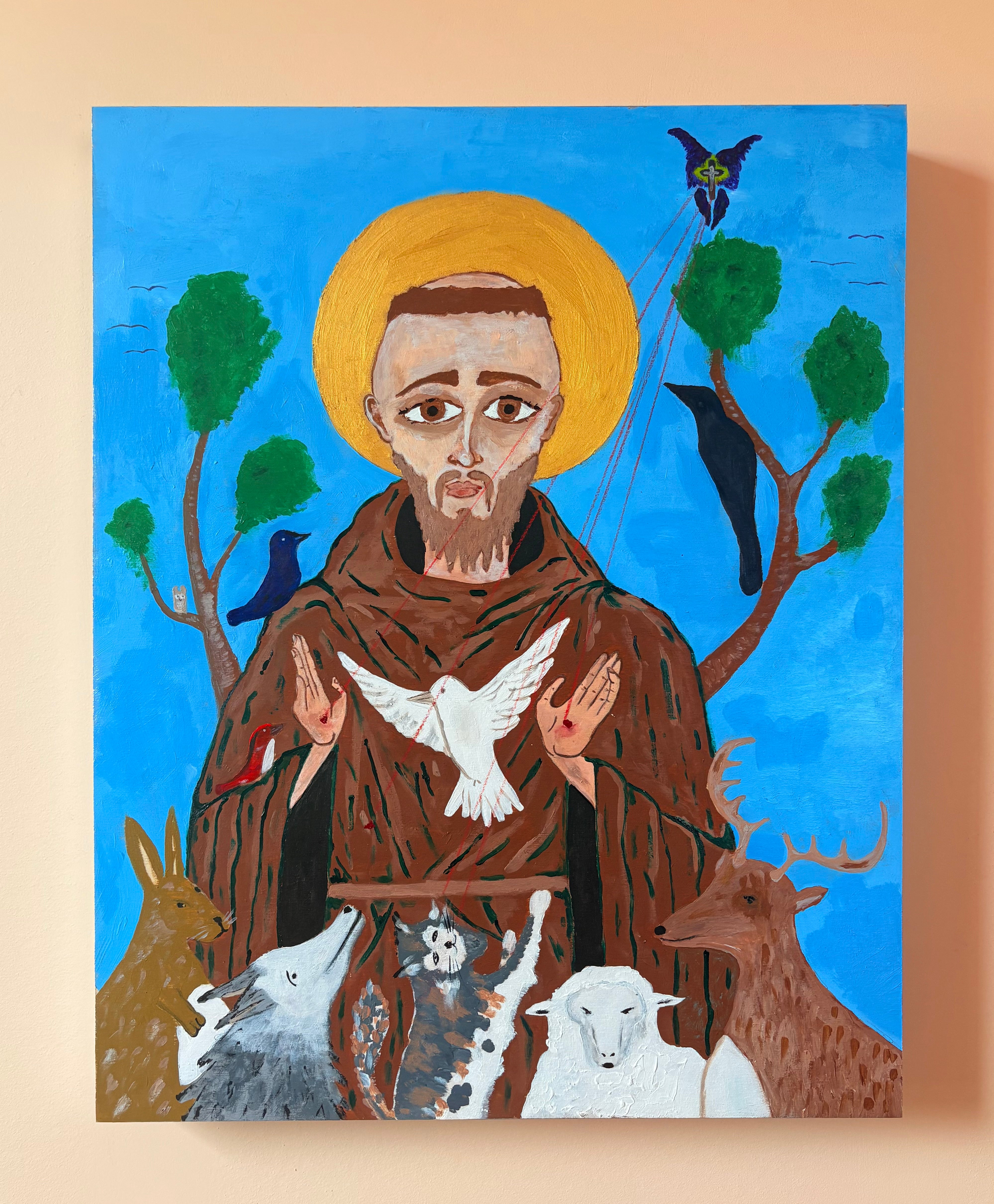Saint Francis of Assisi by Stephen Hotchkiss of The New New Age. 