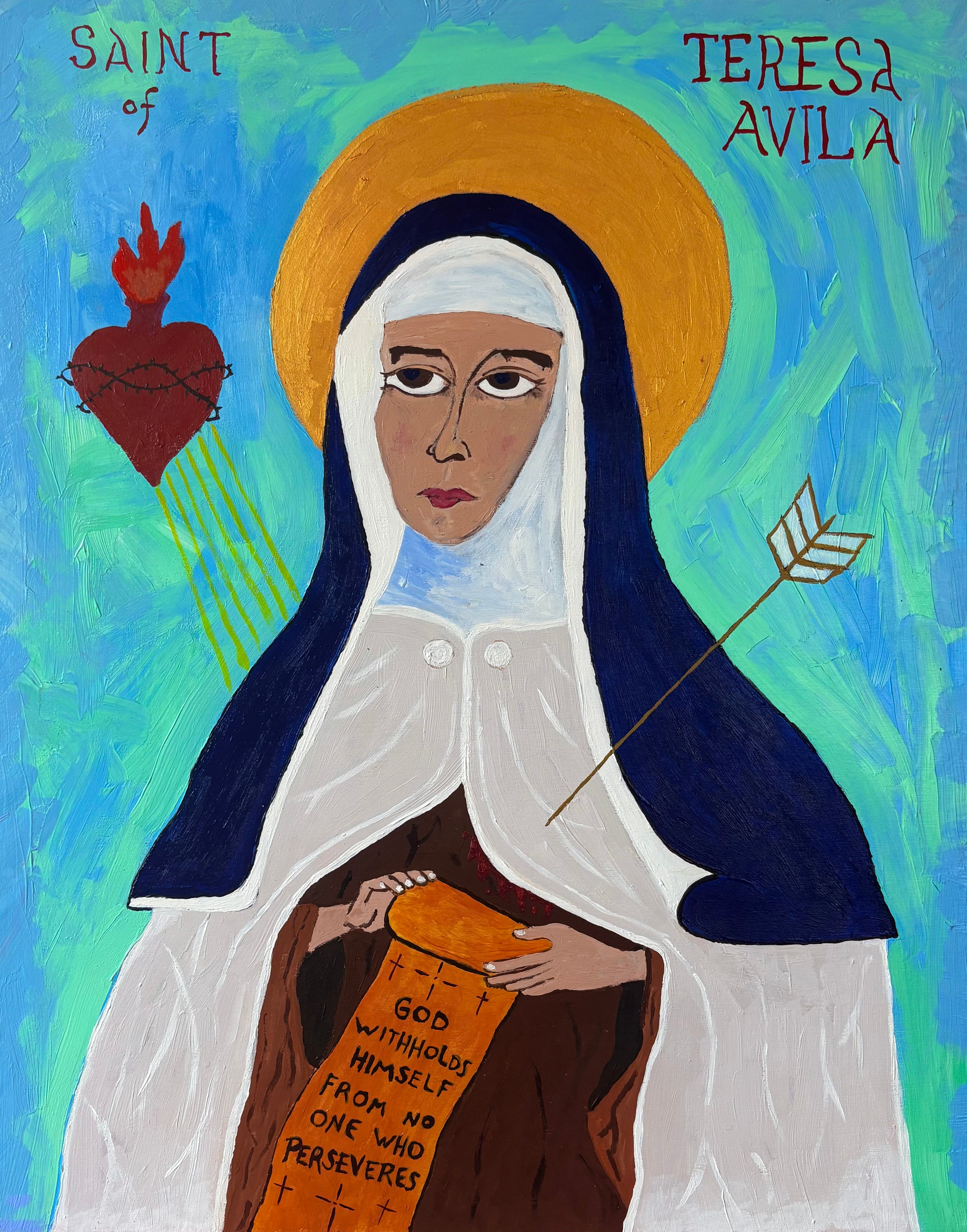 Saint Theresa of Avila by Stephen Hotchkiss of The New New Age. 
