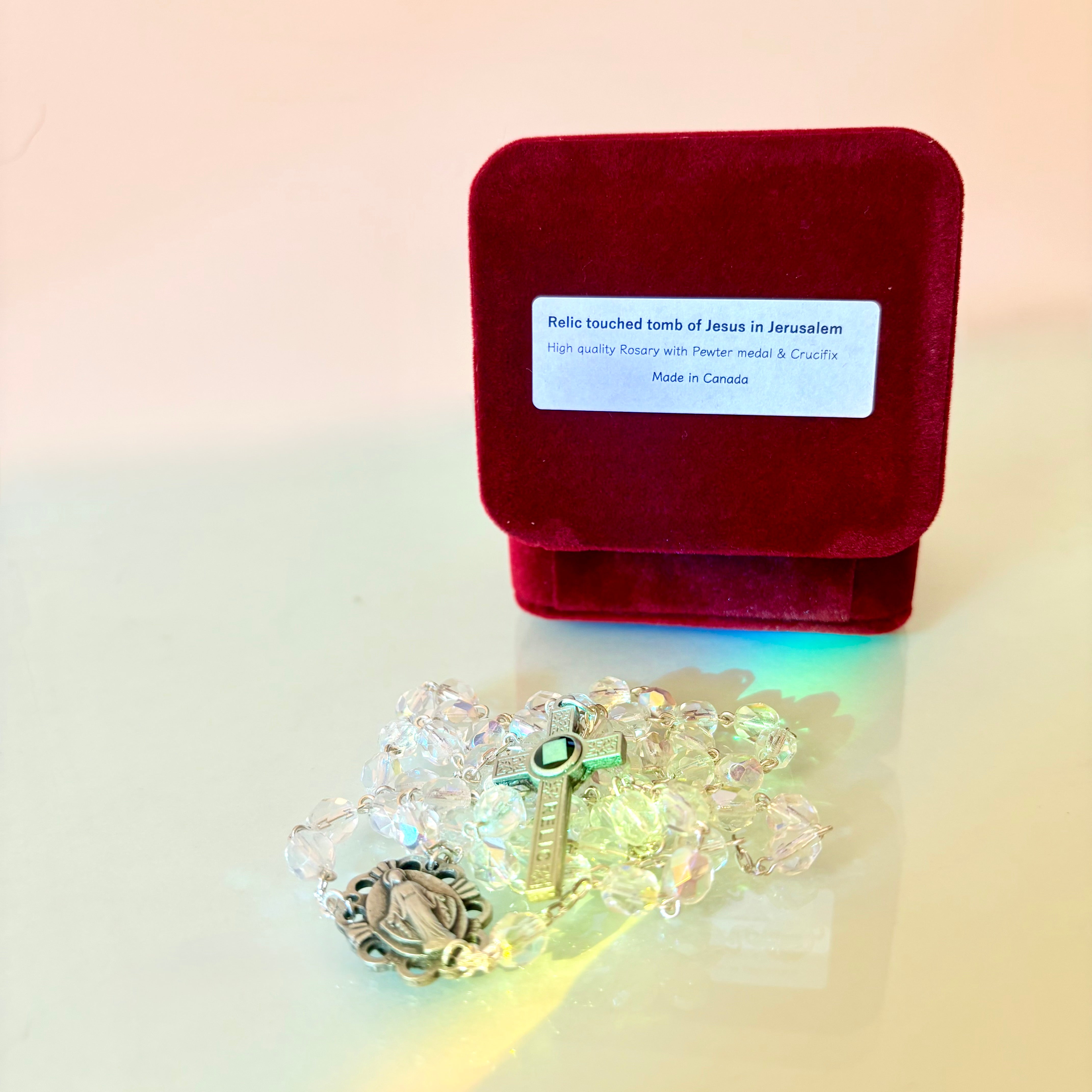 ROSARY TOUCHED TO THE TOMB OF JESUS