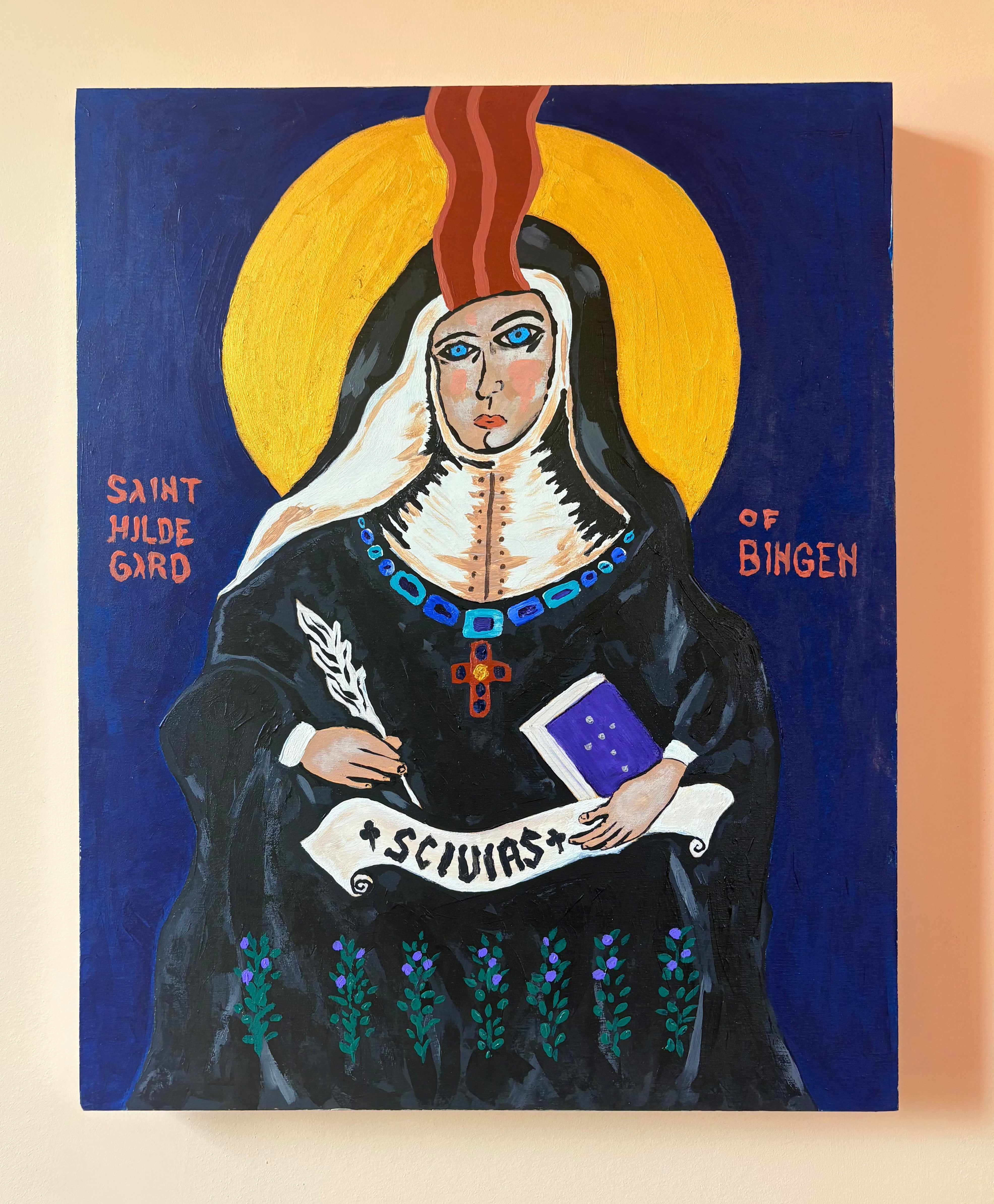 Saint Hildegard of BINGEN by Stephen Hotchkiss of The New New Age. 