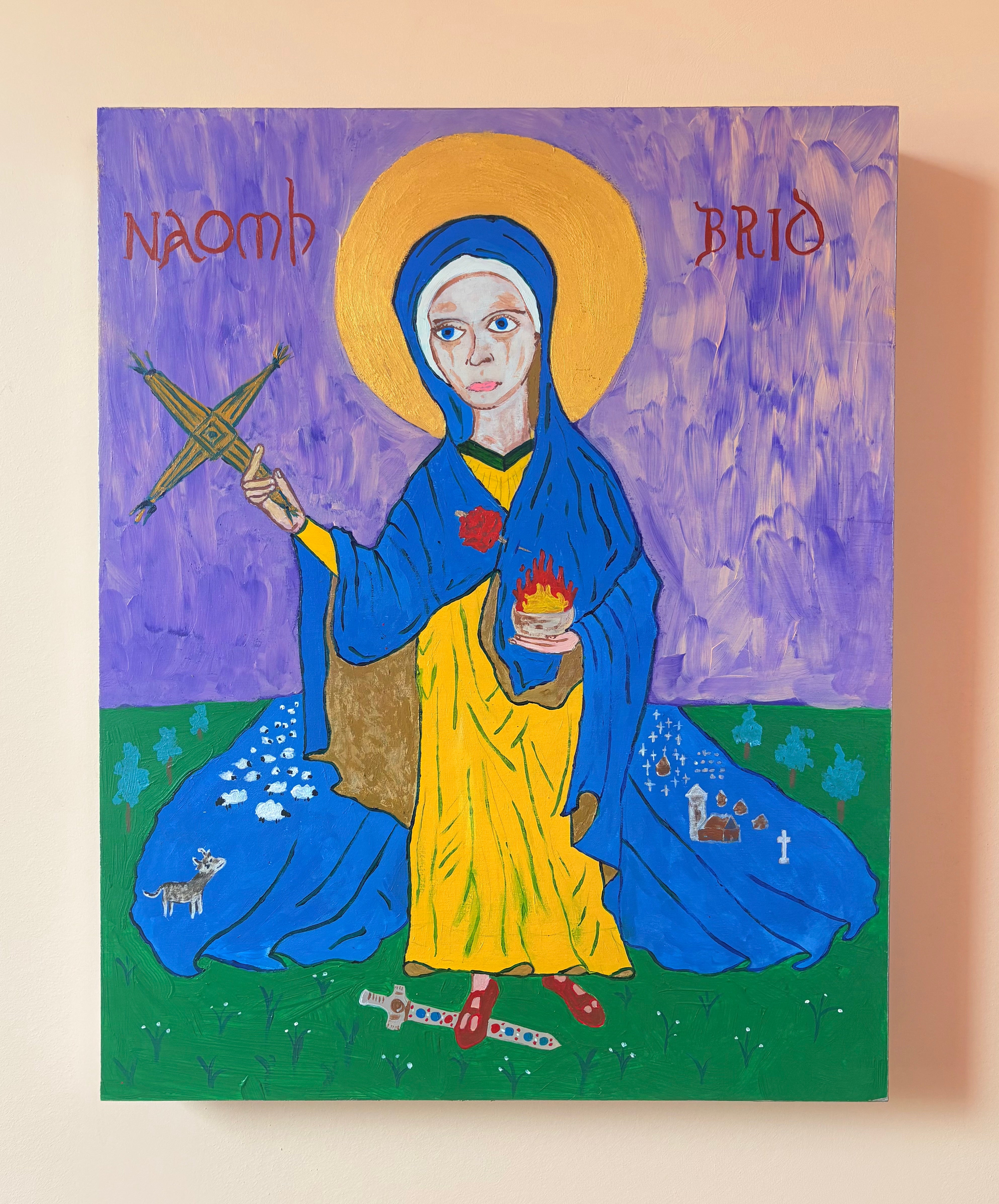 Saint Brigid by Stephen Hotchkiss of The New New Age
