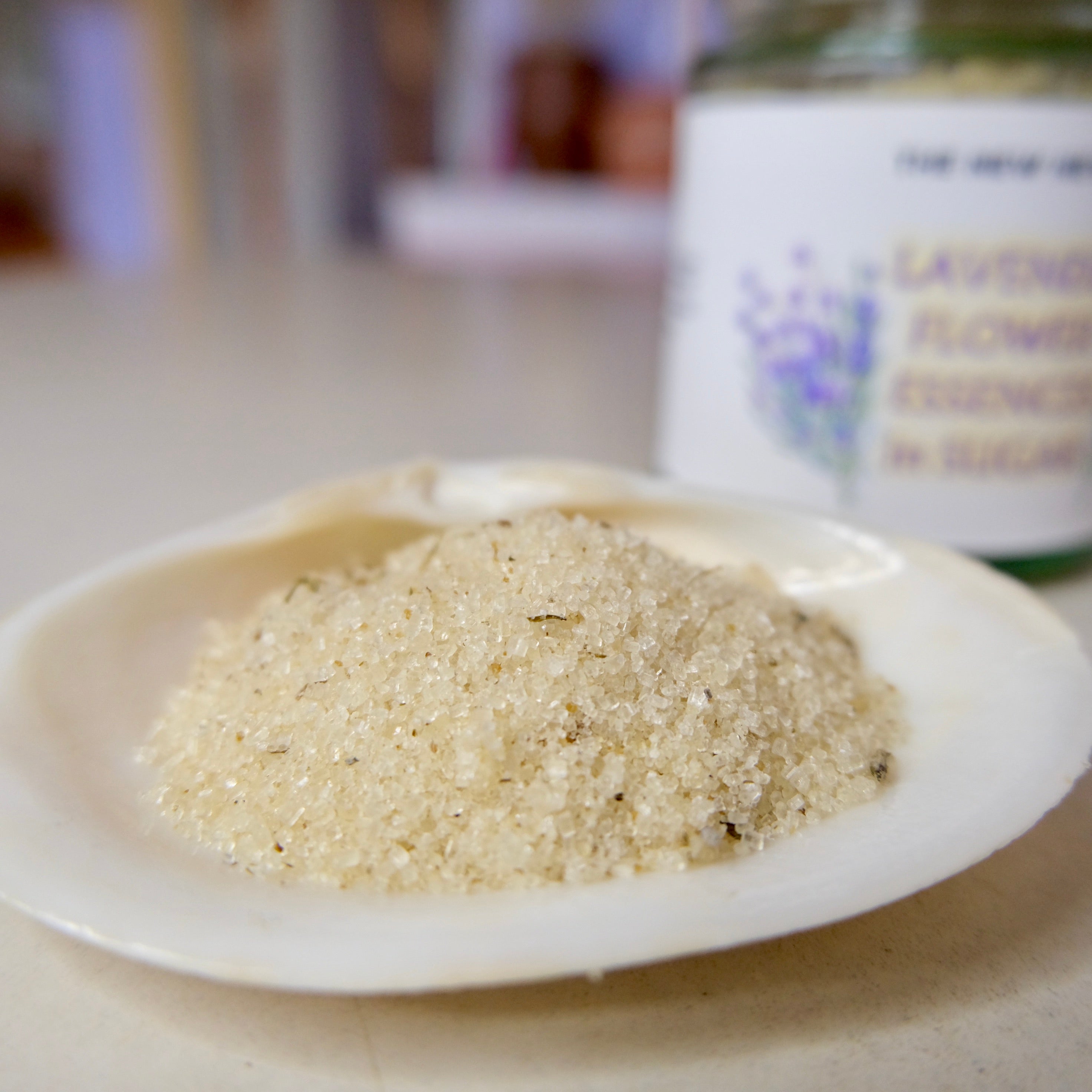 LAVENDER FLOWER ESSENCES IN ORGANIC CANE SUGAR