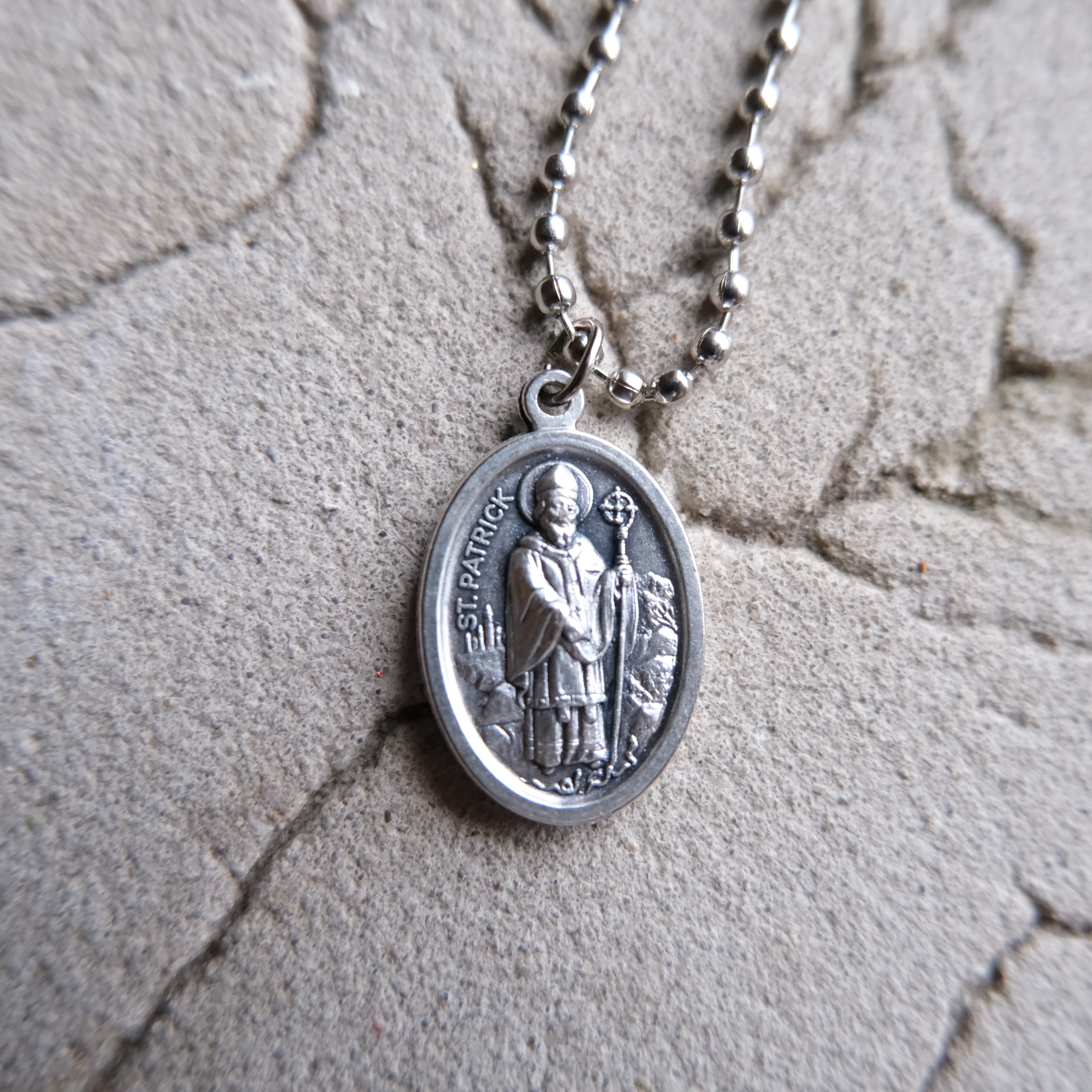 St Patrick medallion