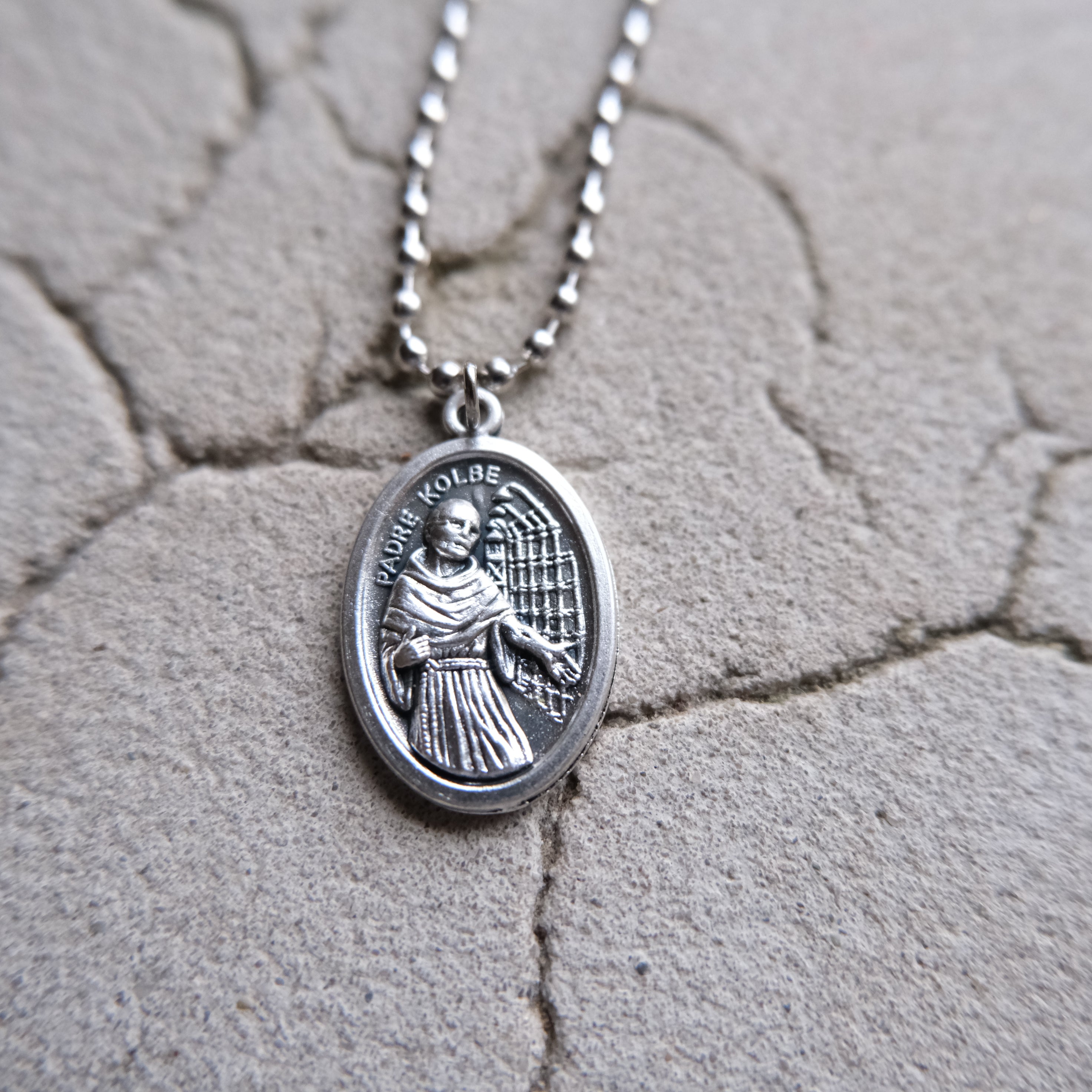 St Maximillian Kolbe medallion