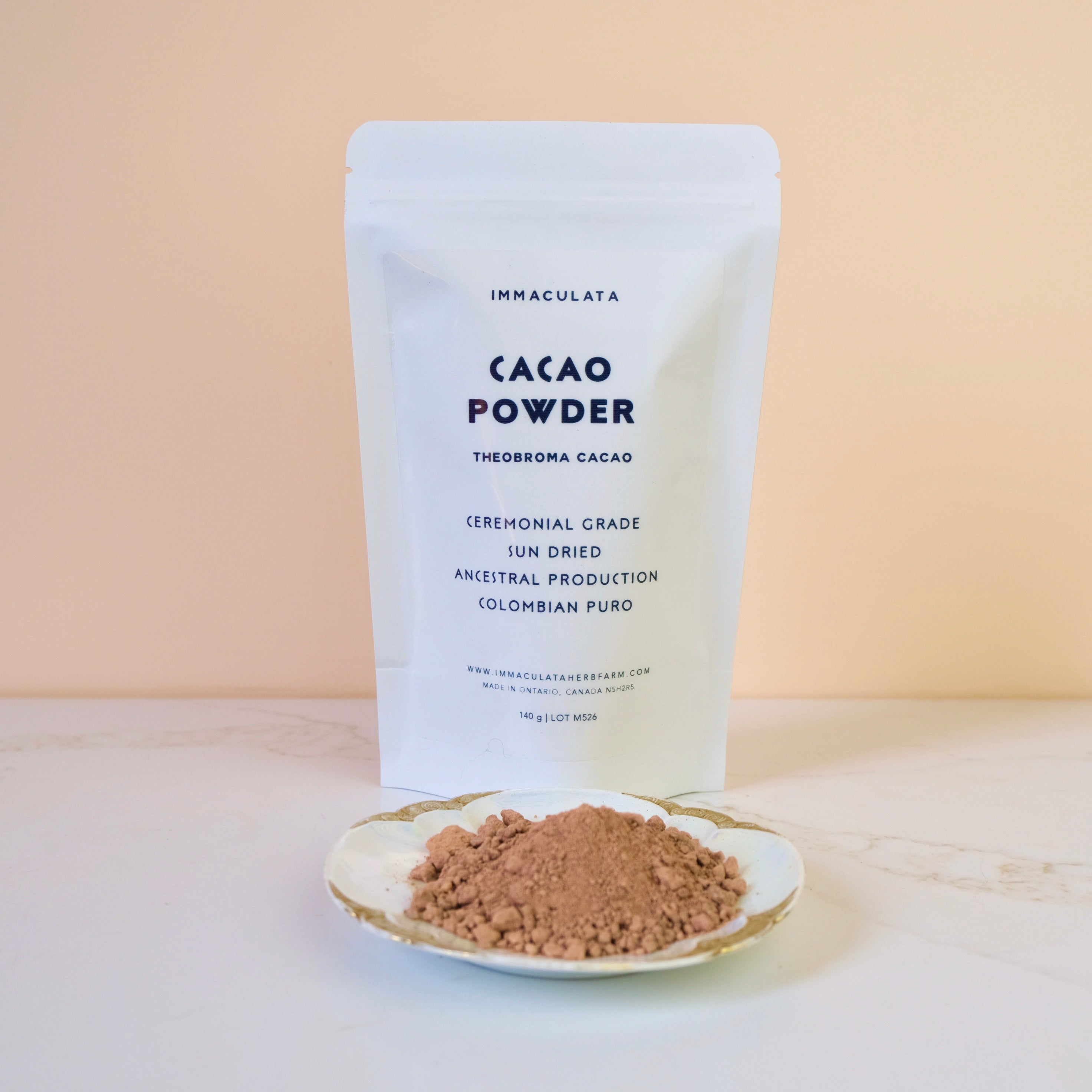 CACAO POWDER - Colombian, Sun-Dried, Ceremonial Grade Reservado