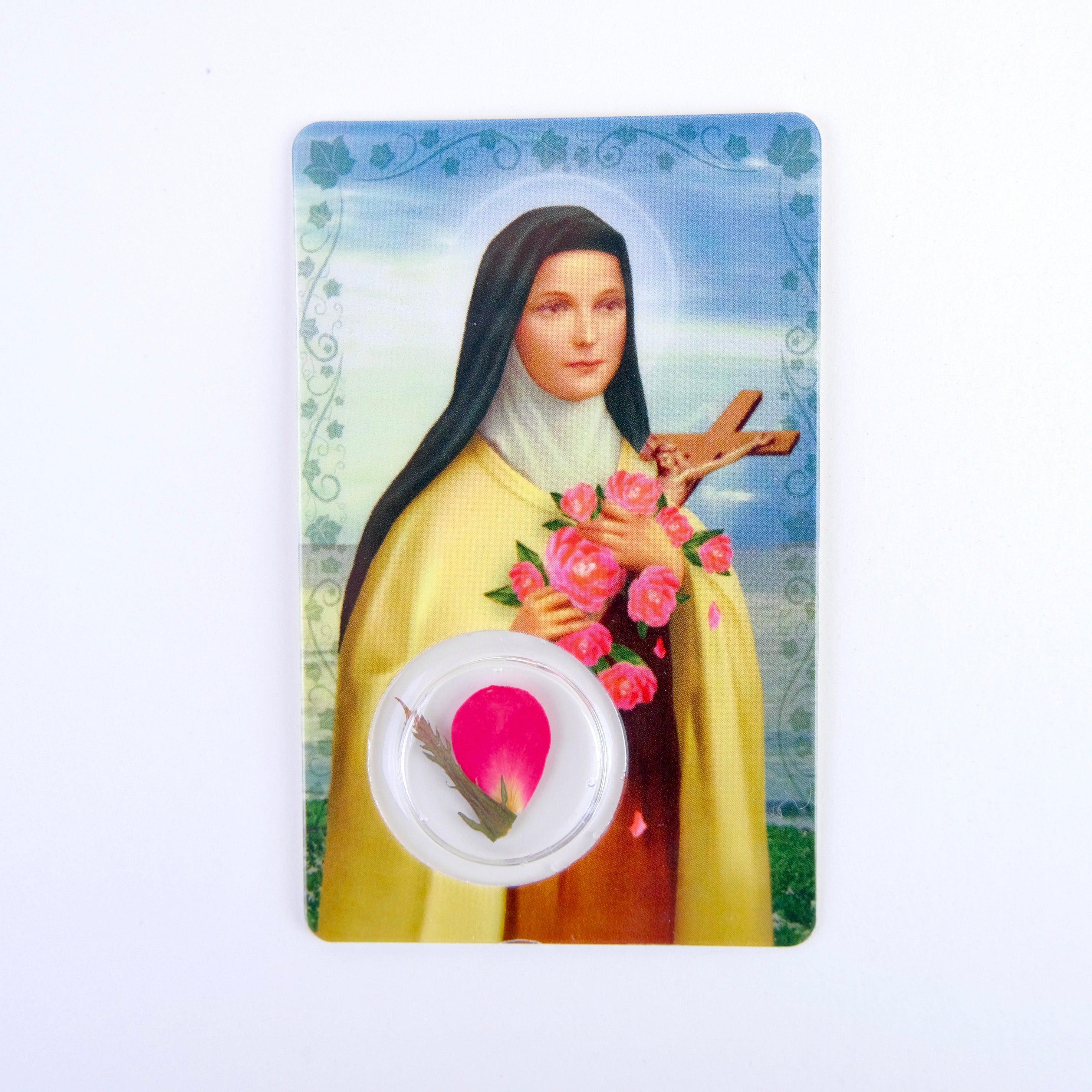 ST. THERESE PRAYER CARD