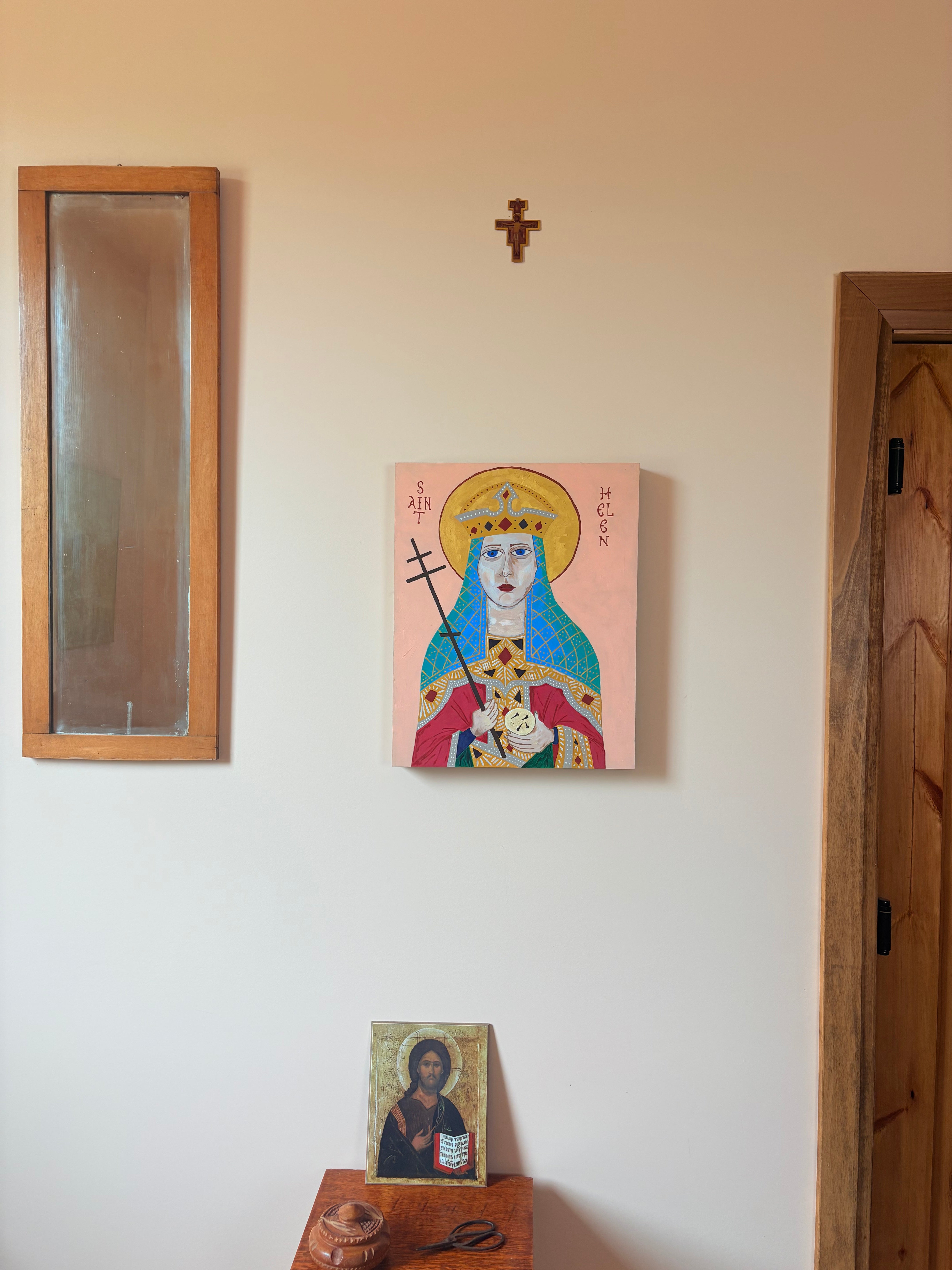 Saint Helen icon by Stephen Hotchkiss of The New New Age