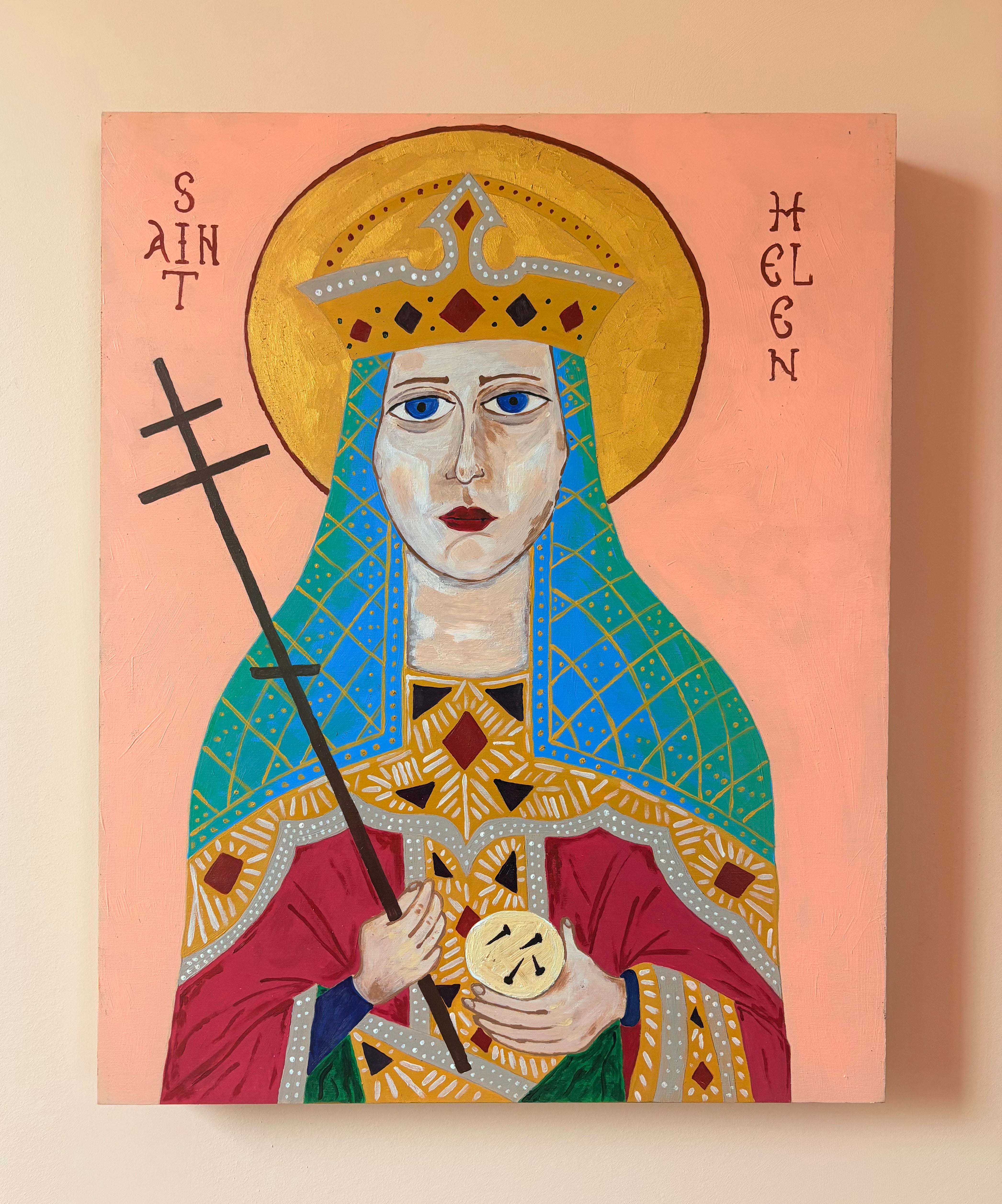 Saint Helen icon by Stephen Hotchkiss of The New New Age
