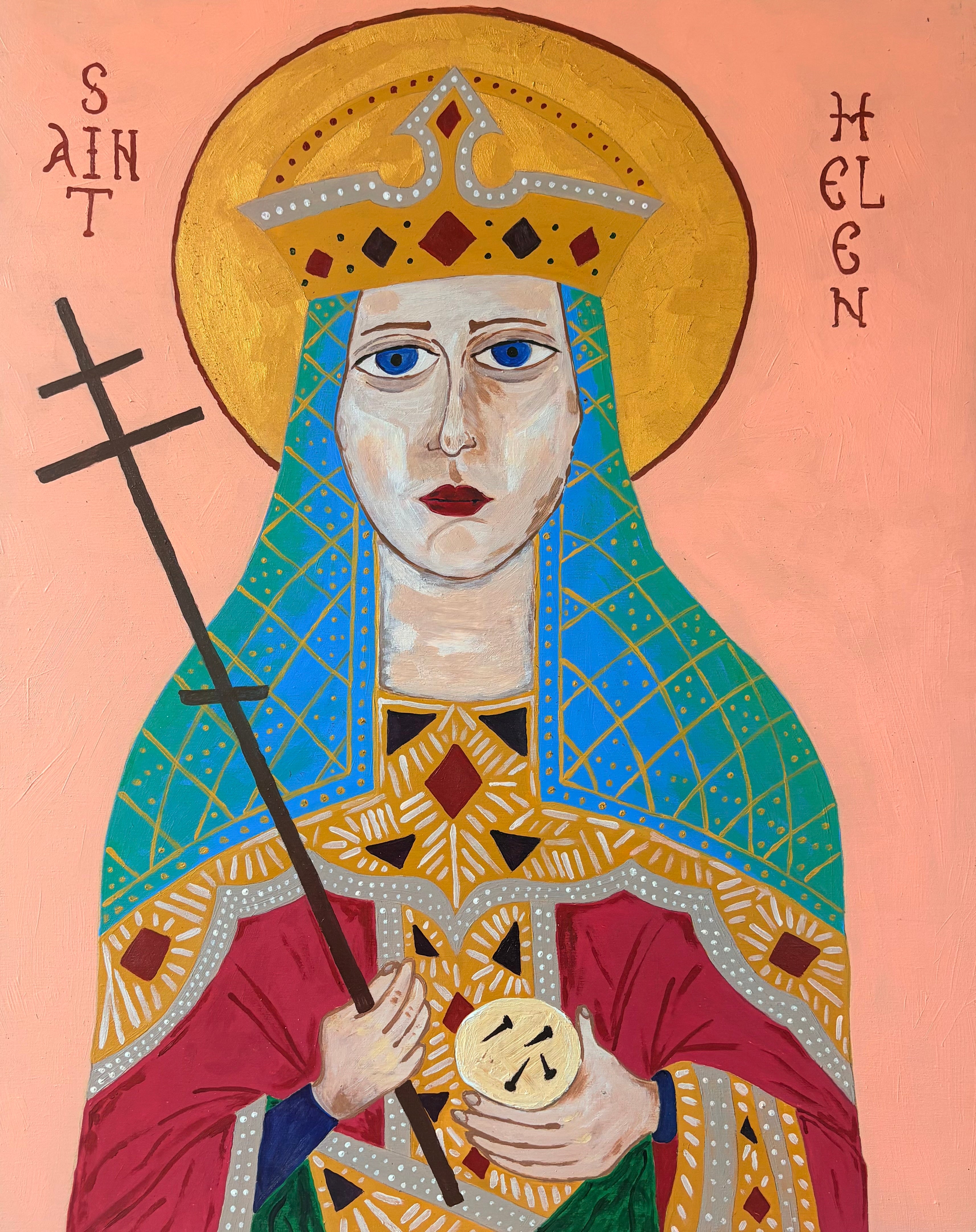 Saint Helen icon by Stephen Hotchkiss of The New New Age