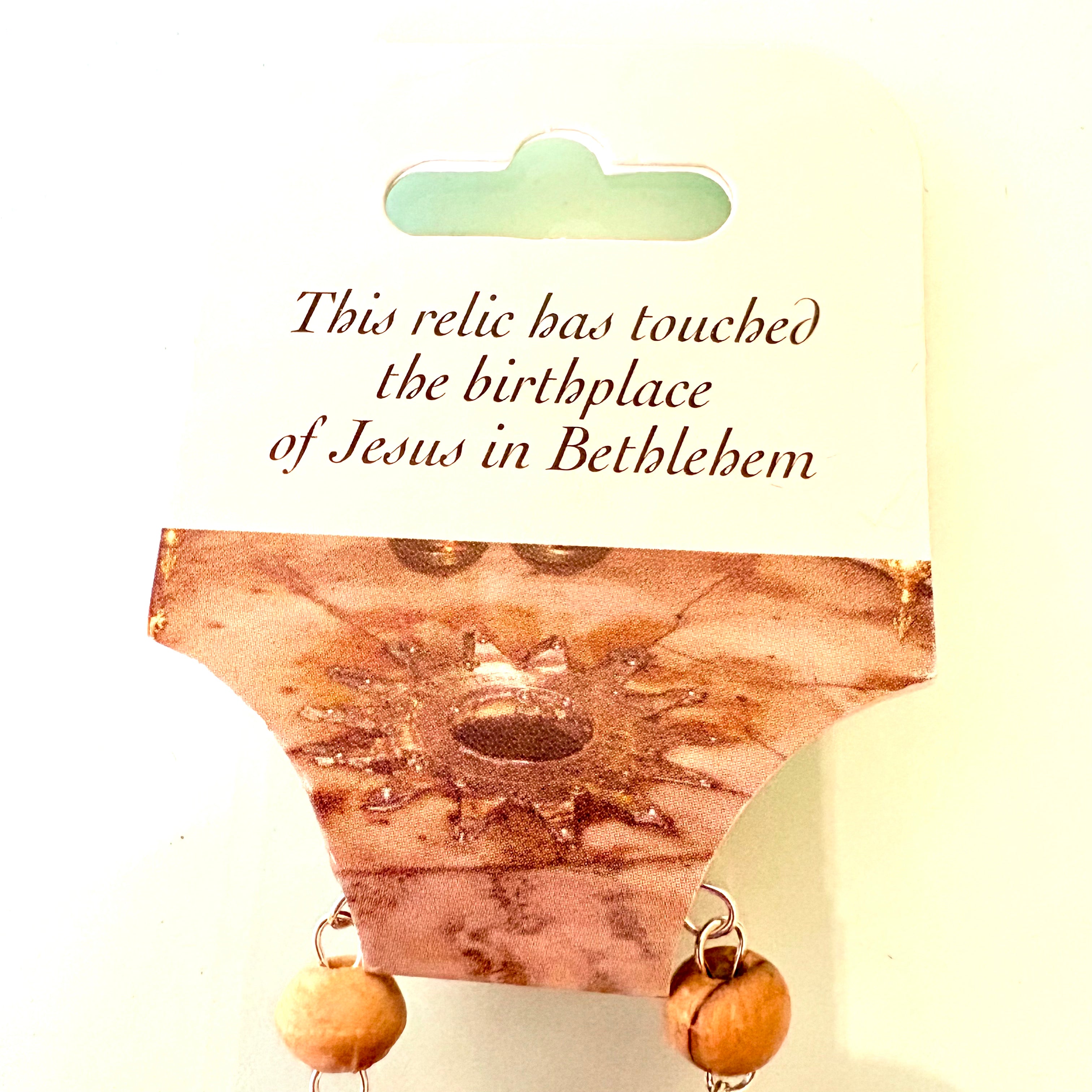 ROSARY TOUCHED TO THE BIRTHPLACE OF JESUS