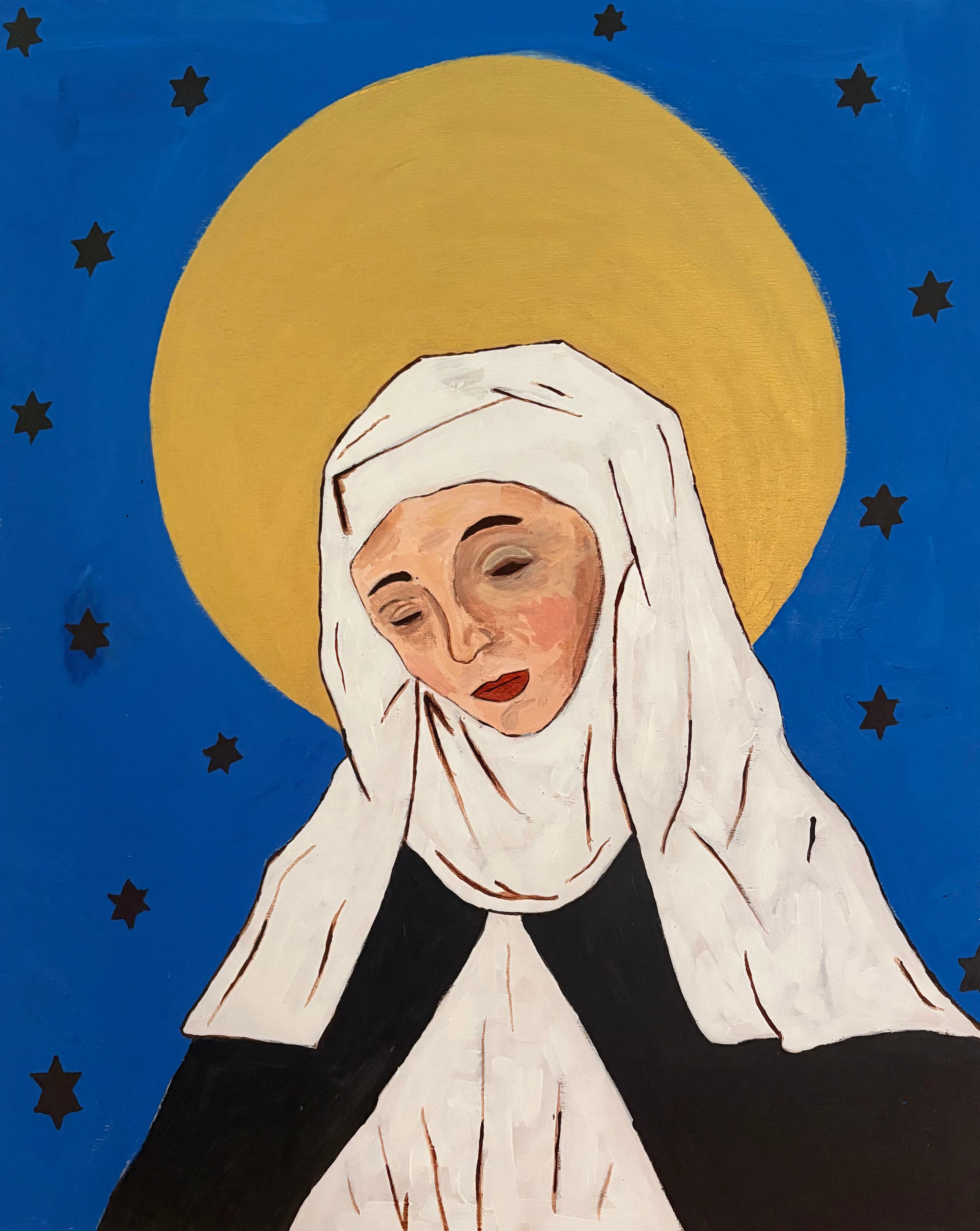 Saint Bridget of Sweden by Stephen Hotchkiss of The New New Age. 