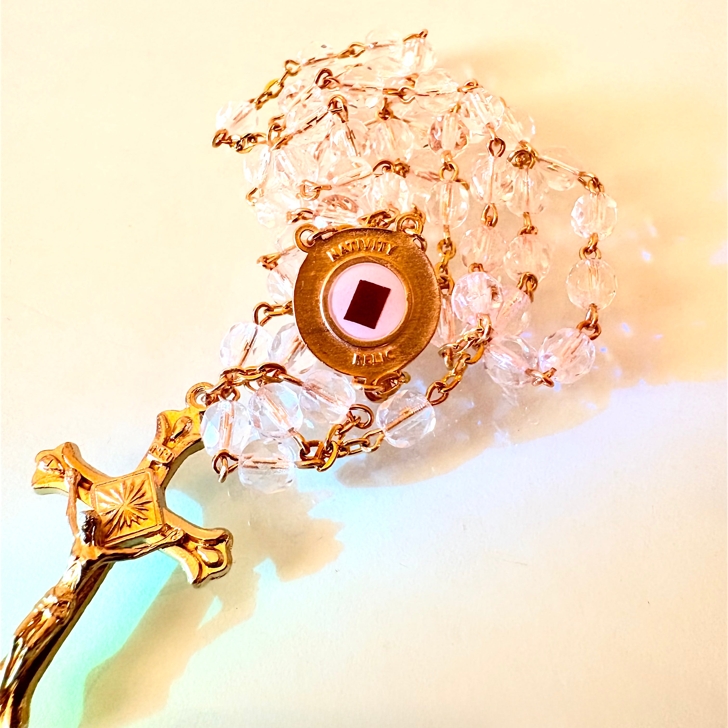 ROSARY TOUCHED TO THE BIRTHPLACE OF JESUS