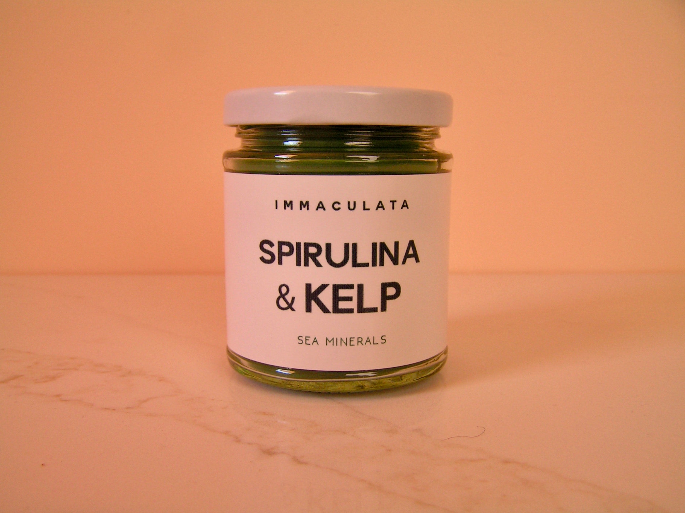 SPIRULINA AND KELP - SEA MINERALS